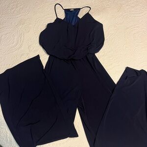 Navy jumpsuit never worn